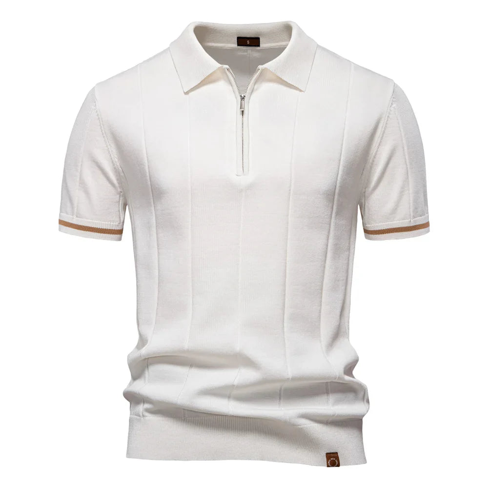 Textured Artisan Polo