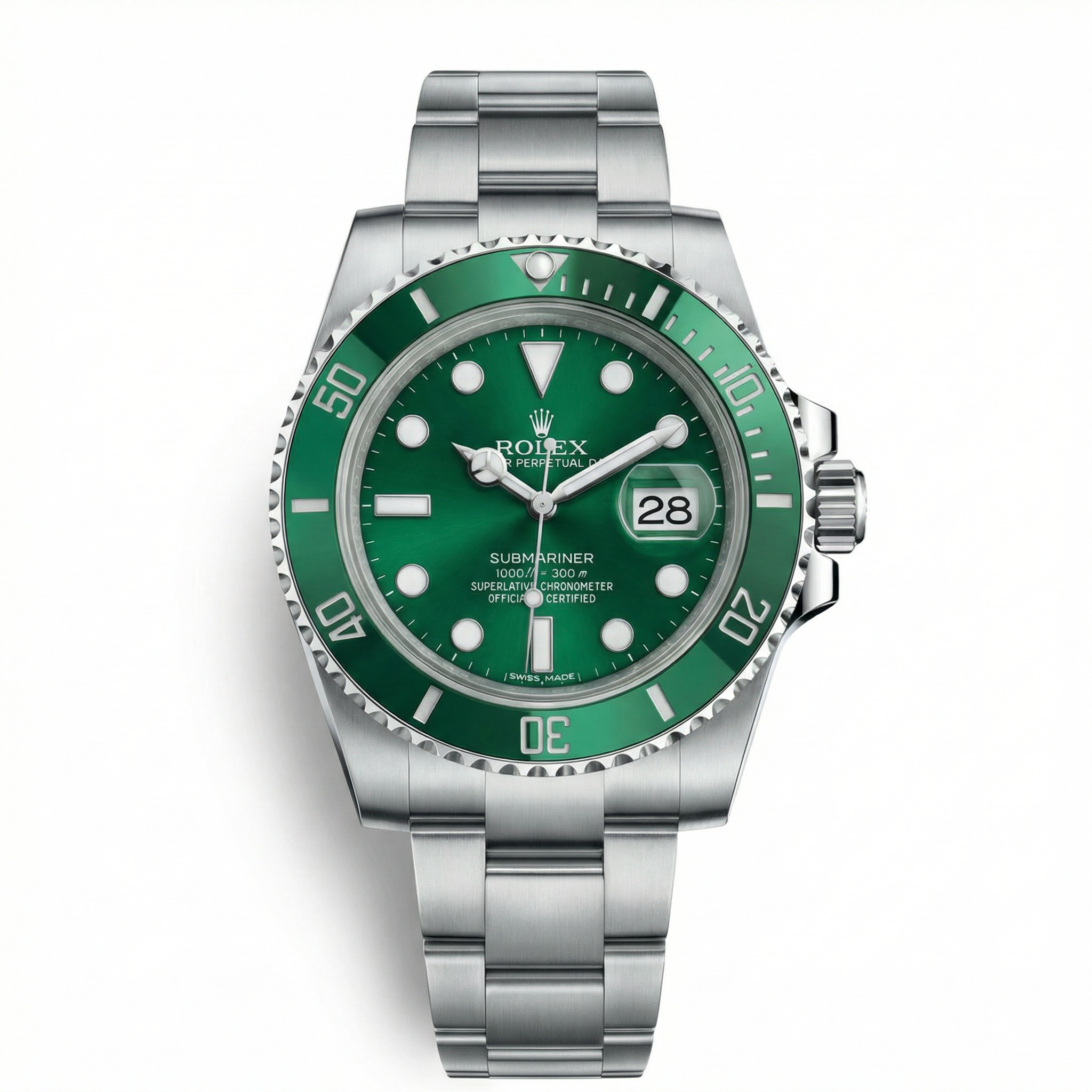 RO. Sub. - 41mm in Steel with Emerald Green Dial