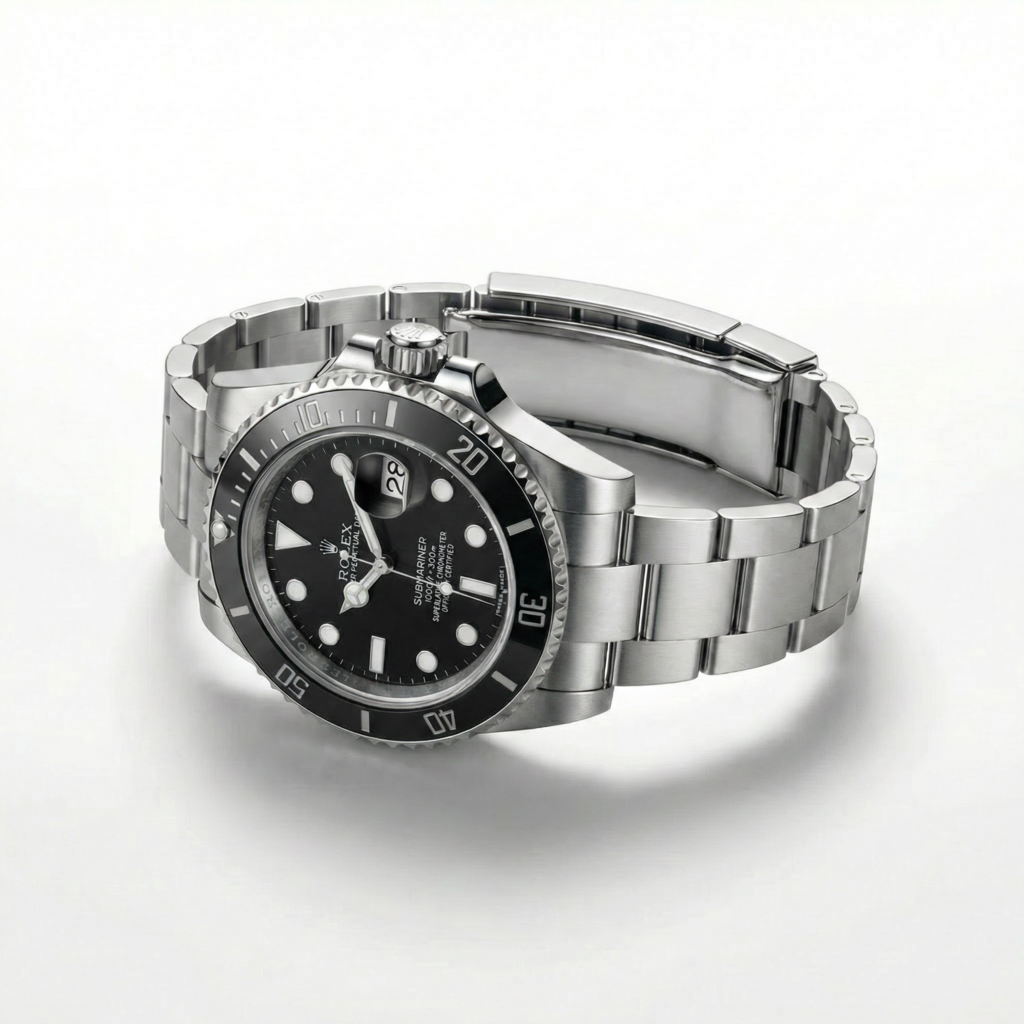 RO. Sub. - 41mm in Steel with Black Dial